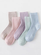 Candy Color Plain Breathable Socks