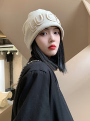 Retro Letter Cap Casual Hat