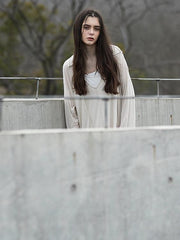 Two Pieces Inner Dress&See-through Long Dress