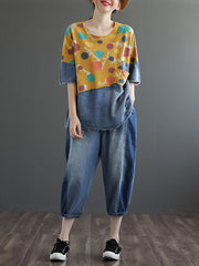 Original Split-Joint With Pocket T-Shirts Tops