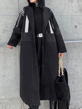 Split-Joint Color-Block Thick Coat