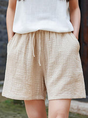 Original Literary Wide Short Pants