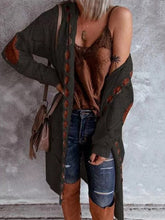 Casual Fashion Hooded Color Sweater Jacket