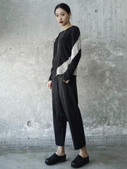 Light Split-joint Harem Pants