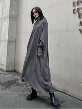 Women Long Sleeve Slim High Collar Casual Dress