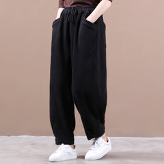 Solid Loose Casual Pants