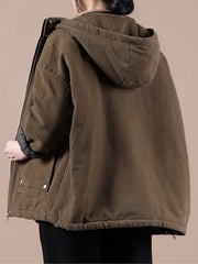 Winter Hooded Thicken Outwear