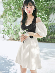 Lovely Multi-Style Solid Mini Dress