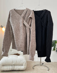 Sweater Cardigan Loose Hollow Top