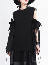 Original Split-Joint Flared Sleeve Shirt Tops