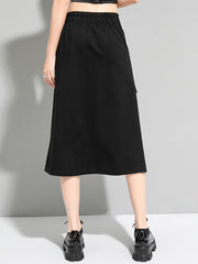 Women Slim Straight Casual Skirt