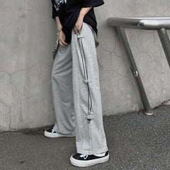 Women Loose Wide Leg Sports Casual Pants