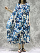 Print Dress With Suspenders Two Piece Suit Maxi Dress