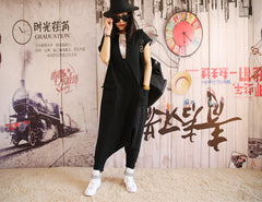 Solid Color All-Match Casual Jumpsuit