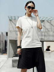 Comfortable Cotton Back Designed T-shirt