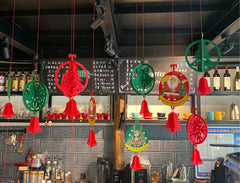 Christmas Tree Garland Flag Pendant Pendant