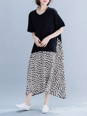 Original False Two Leopard Dress