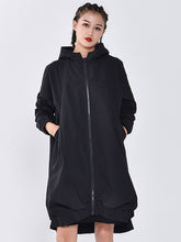 Women Casual Hooded Loose Coat