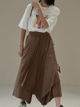 Women Irregular Design Casual Pants