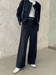High Waist Loose Casual Pant