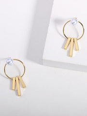 Original Pearl Geometry Earrings