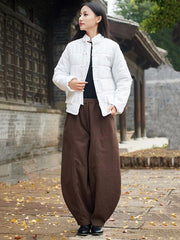 Wide Leg Bloomer Pants