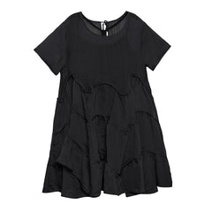 Lightweight Breathable Loose Slim Short Sleeve Dress