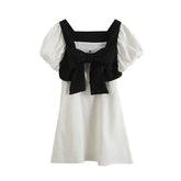 Lovely Multi-Style Solid Mini Dress