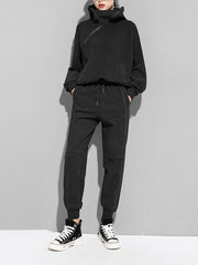 Women Thick Threaded Casual Pants