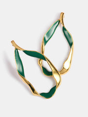 Simple Cropped Alloy Earrings