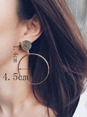 Simple Elegant Rings Earrings