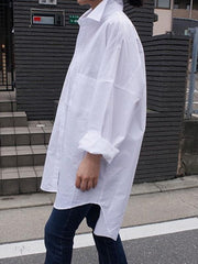 Loose Comfortable BF White Shirt
