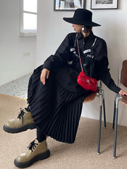 Personality Irregular Skirt Midi Skirt