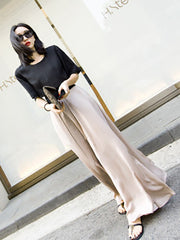 Loose Wide Leg Casual Simple Pants