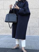 2021 Winter New Women Coat Solid Color Straight Jacket