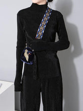 7 Colors Comfortable Velvet Slim Tops