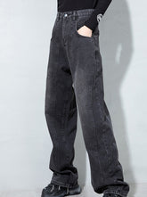 Solid Color Casual Jeans