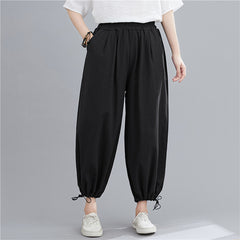 Women Loose Straight Wide Leg Casual Pants