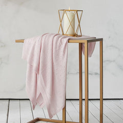 Solid Crochet Knit Blankets