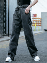 Loose Ripped Straight High Rise Jeans