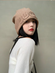 Retro Letter Cap Casual Hat