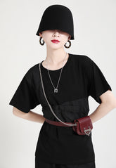 Women Simple Messenger Chain Casual Bag