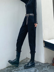 Women High Rise Straight Leg Jeans