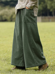 Women Plus Velvet Thick Loose Casual Pants