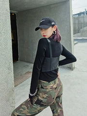 Hollow Backless Sling Vest Top