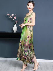 National Style Super Loose Long Dress