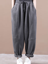 Loose Solid Harem Pants