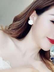Noble Petal Split-joint Earrings
