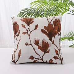 Cotton And Linen Color Geometric Print Pillowcase