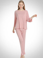 Comfortable Solid Loose Pajamas